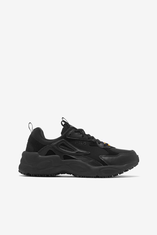 Fila Work Shoes Womens Black - Memory Lateshift Sr Wp - Philippines 4620198-UT